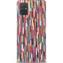 gmotp Samsung Galaxy A51 Kılıf Hd Baskılı - Renk Renk