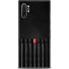 gmotp Samsung Galaxy Note 10 Plus Kılıf Hd Baskılı - Kibrit Çöpleri