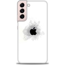 gmotp Samsung Galaxy S22 Plus Kılıf Hd Baskılı - Siyah Elma