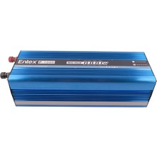 Entex 24 V Volt 1 Kw 1000 W Watt Tam Saf Sinus Solar Inverter 220 Çevirici Invertör Dijital Ekranlı Dönüştürücü