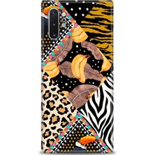 gmotp Samsung Galaxy Note 10 Plus Kılıf Hd Baskılı - Muz Papağan