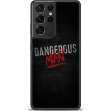 gmotp Samsung Galaxy S21 Ultra Kılıf Hd Baskılı - Dangerous Man
