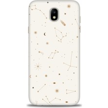 gmotp Samsung Galaxy J7 Pro / J730 Kılıf Hd Baskılı - Yıldız Haritası