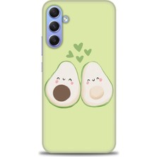 gmotp Samsung Galaxy A55 Kılıf Hd Baskılı - Avacado