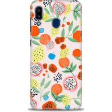 gmotp Samsung Galaxy A20 Kılıf Hd Baskılı - Ejder Meyvesi