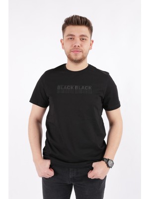 Cazador 4023 Cazador Erkek  T-Shirt Siyah