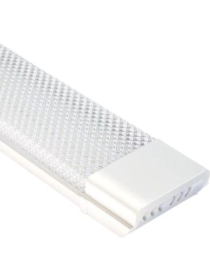 Zmr 80W 120 cm Kristal Beyaz LED Bant Armatür 6500K (2li Paket)