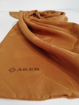 Aker Geometrik Şal 6060400-961 Kiremit