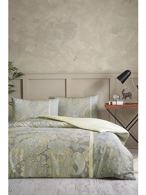 Özdilek Chic Paisley Çift Kişilik Soft Life Saten Nevresim Takımı