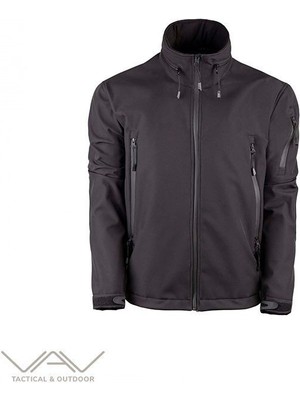 VAV Wear Shellht 04 Softshell Mont  Su Rüzgar Geçirmez Su Itici Gizlenebilir Kapüşon