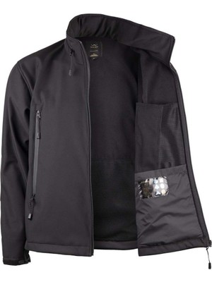 VAV Wear Shellht 04 Softshell Mont  Su Rüzgar Geçirmez Su Itici Gizlenebilir Kapüşon