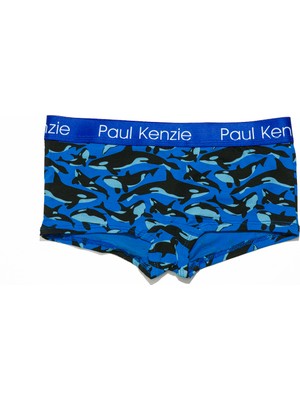 Paul Kenzie Desenli Kadın Boyshort Külot – Eco Characters – Oh Whale