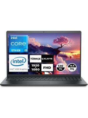 Dell Vostro 3520 Intel Core I5-1235U 8gb 512GB SSD 15.6" Fhd Windows 11 Pro Taşınabilir Bilgisayar N5315PVNB3520U014