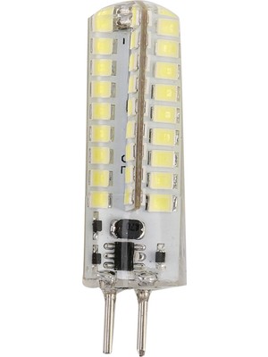 Decisive 8x 6.5W Gy6.35 LED Ampuller 72 2835 Smd LED 320LM 50W Halojen Lambalar Eşdeğer Kısılabilir Saf Beyaz 6000K 360 Derece Işın (Yurt Dışından)