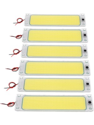 Decisive Adet 24 V LED Drl Cob Araba Gündüz Farları Okuma Işığı LED Şerit Işık Sis Lambası 8000 K Rv Karavanlar Otobüs Kamyon (Yurt Dışından)