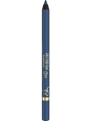 Golden Rose Tattoo Gel Eyepencil No: 106 Azure - 24 Saat Kalıcı Suya Dayanıklı Jel Göz Kalemi