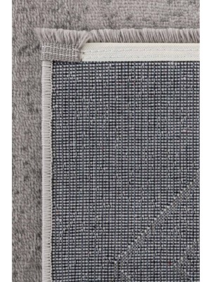 Angora Home Life Makine Halısı 6091 Gri 160 x 230 Saçaklı