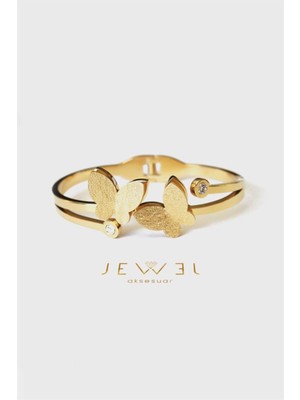 Jewel Julia Model Gold Altın Kaplama Bileklik