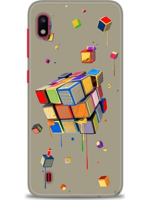 gmotp Samsung Galaxy A10 Kılıf Hd Baskılı - Zeka Küpü