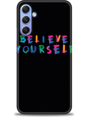 gmotp Samsung Galaxy S24 Kılıf Hd Baskılı - Believe