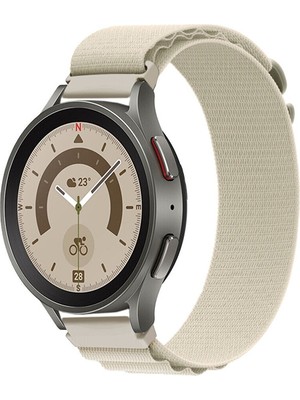 Tagomoon Samsung Galaxy Watch 4 5 5pro 6 7 FE 40mm ve 44mm ile Uyumlu Kordon Alpine Loop Döngü Spor Kayış