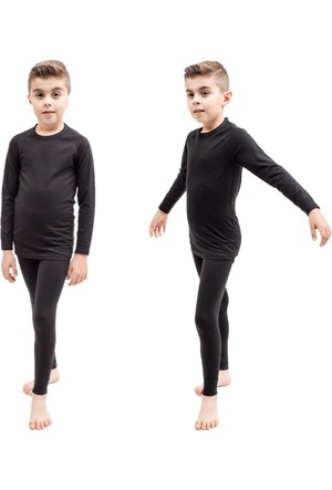 Decathlon Kids Football Tights Underwear - Black - Keepdry 500 - Trendyol