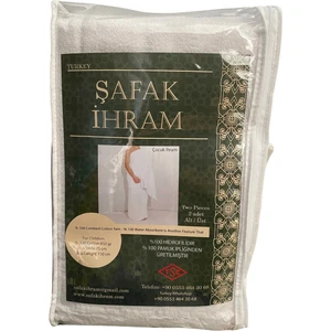 Şafak Çocuk Ihram Hac ve Umre Kıyafeti 75x165 cm