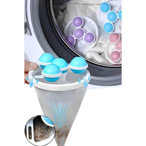 Çamaşır Makinesi Toz Tiftik ve Evcil Hayvan Kedi Köpek Tüy Toplayıcı Yıkanabilir Tüy Temizleme Tekli