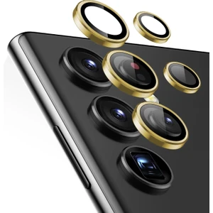 Samsung Galaxy S24 Ultra Uyumlu Kamera Lens Koruma Camı 3D 5 Parça Tekli