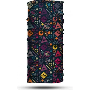 Ateş Desenli Boyunluk Buff Baf Bandana Saç Bandı
