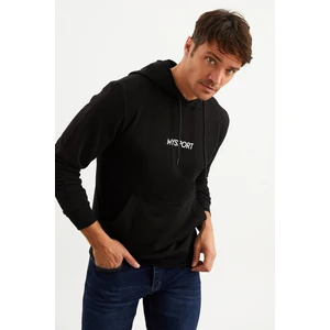 201950 Erkek Kapüşonlu Sweatshirt