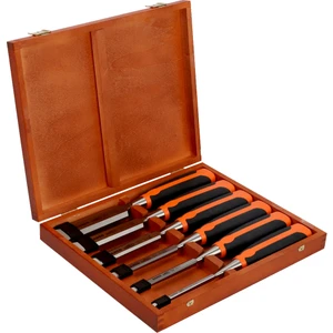 6 Parça Iskarpela Seti Ahşap Kutuda 424P-S6-EUR