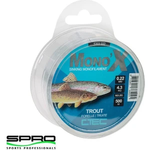 C-Tec Mono x Trout 0.26MM 500M Misina 1/1
