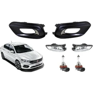 Brucke Fiat Egea Sedan Sis Farı Takımı + LED Xenon Ampul Takımı