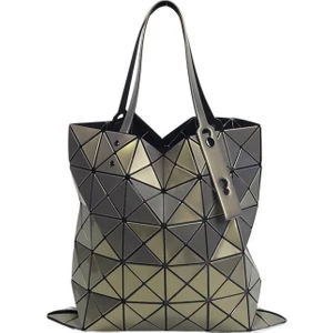 Moda Omuzdan Askili Çanta Altı Izgara Ömür Boyu Kadın Çantası Eşkenar Dörtgen Geometrik Çanta Tote Çanta (Yurt Dışından)