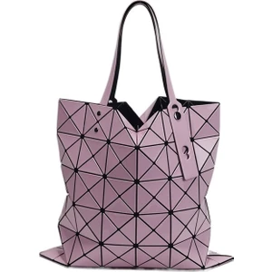 Moda Omuzdan Askili Çanta Altı Izgara Ömür Boyu Kadın Çantası Eşkenar Dörtgen Geometrik Çanta Tote Çanta (Yurt Dışından)