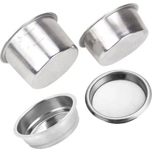 4 Adet 51MM Kahve Filtresi Yedek Filtre Sepeti Kahve Için Dipsiz Portafilter Espresso Makinesi Parçası (Yurt Dışından)