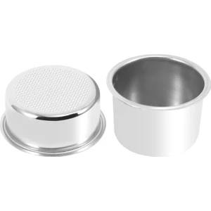 51MM 2/4 Bardak Filtre Yedek Filtre Sepeti Kahve Dipsiz Portafilter Espresso Makinesi Parçaları (Yurt Dışından)