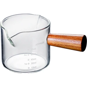 Renkli Espresso Shot Bardağı Çift Ağızlı, Ölçülü Üçlü Sürahi Süt Bardağı, 2 Ağızlı (Yurt Dışından)