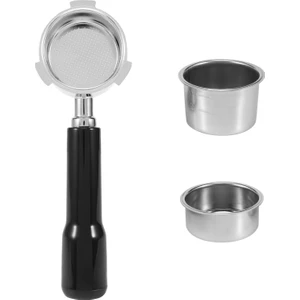 EC685 EC680 Kahve Dipsiz Portafilter Için Espresso Portafilter 51MM 51MM 2 Stil Kahve Tozu Kase ile (Yurt Dışından)