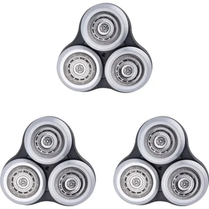 3x SH90 Yedek Kafaları Philips Norelco Traş Makineleri Serisi 9000 S9911 S9731 S9711 S9511 S9111 S9031 S9988 Jilet (Yurt Dışından)