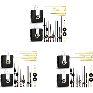 3 Takım Kuvars Saat Mekanizması Kiti, Duvar Saati Mekanizmaları Mattery Powered Değiştirme, Saat Değiştirme Dıy Onarım Parçaları (Yurt Dışından)