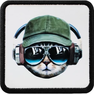 V1 Kedi - 2 Kod Logolu Unisex Beyaz Bench (Patch)