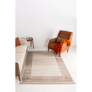 Angora Home Life Makine Halısı 6102 Bej 100 x 200 Saçaklı
