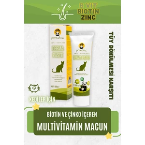 Dermapaste (100G) - Deri ve Tüy Sağlığı Için Malt - Biotin, Çinko, Omega 3&6