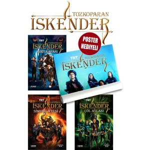 Tozkoparan İskender Çöl Aslanı - Kurt Kapanı - Simurg Ateşi 3 Kitap - Yiğit Recep Efe