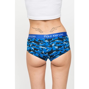 Paul Kenzie Desenli Kadın Boyshort Külot – Eco Characters – Fiyatı