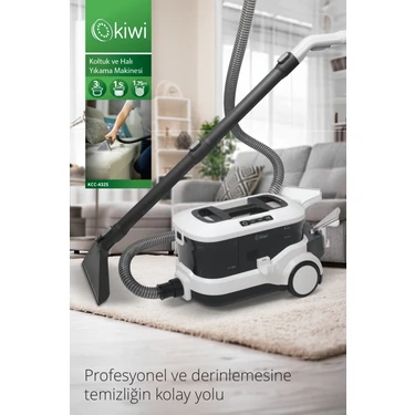 くぴ Kiwi KCC-4325 Koltuk ve Halı Yıkama Makinesi Beyaz Fiyatı