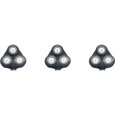 Decisive 3x Jilet Tıraş Makinesi Kafa Philips S5000 S5370 S5010 S5011 S5050 S5560 S5090 S5420 S5078