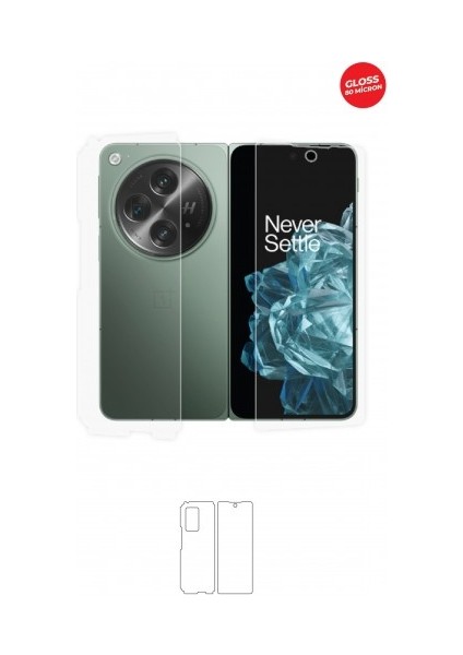 Oneplus Open Arka ve Yan Koruyucu Tpu Film